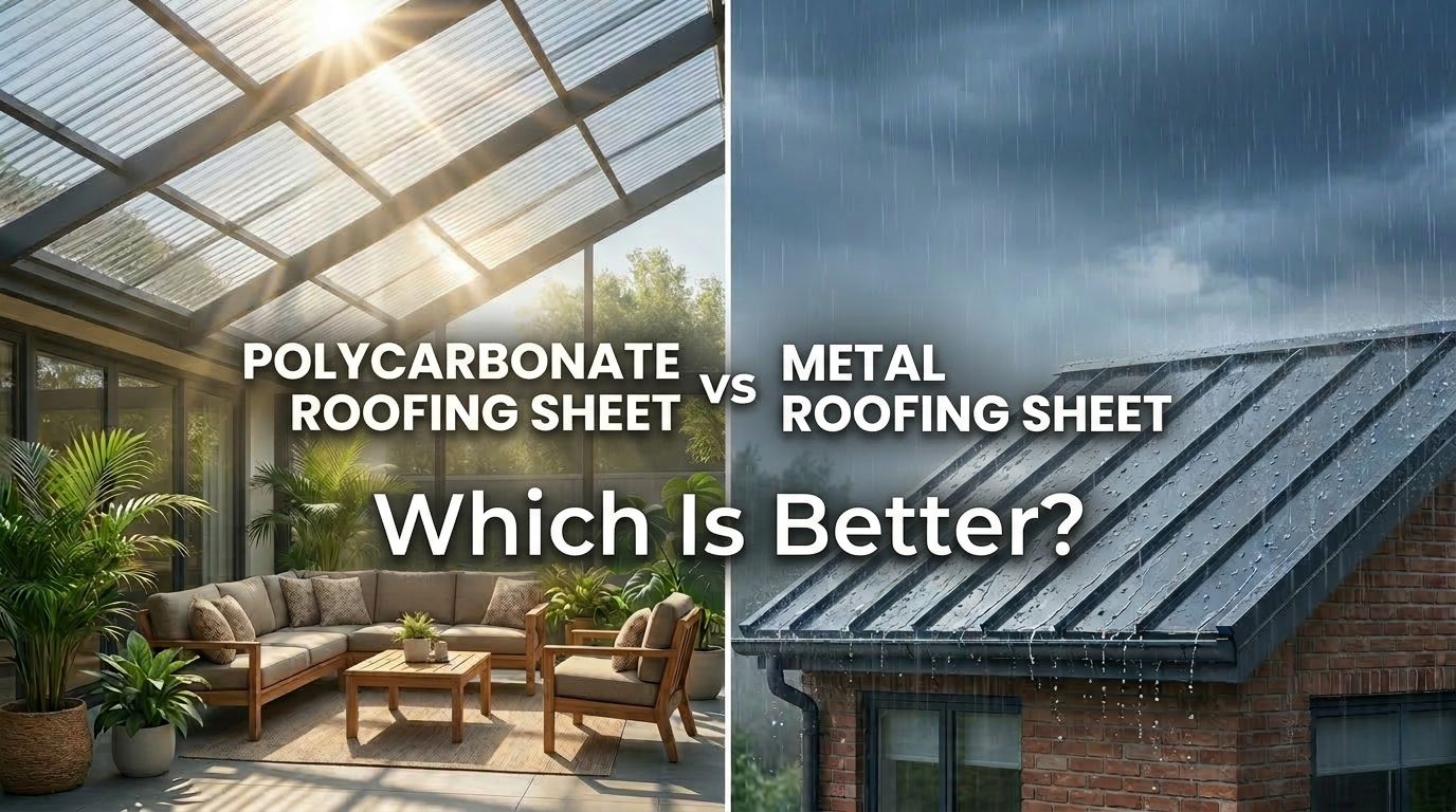 Polycarbonate Roofing Sheet vs Metal Roofing Sheet: Which Is Better?