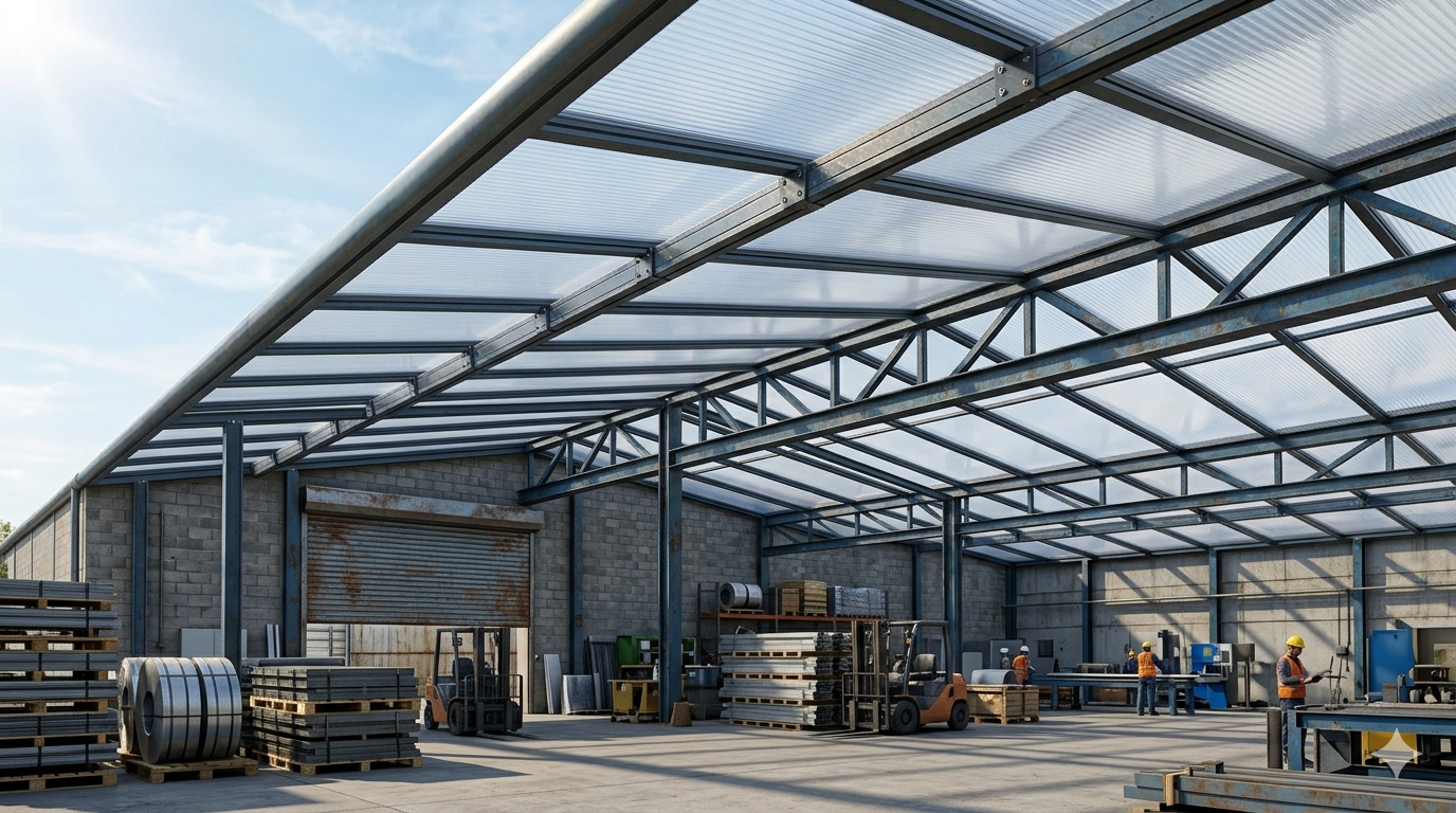 Polycarbonate Roofing Sheets for Industrial Sheds in Ahmedabad: Complete Guide