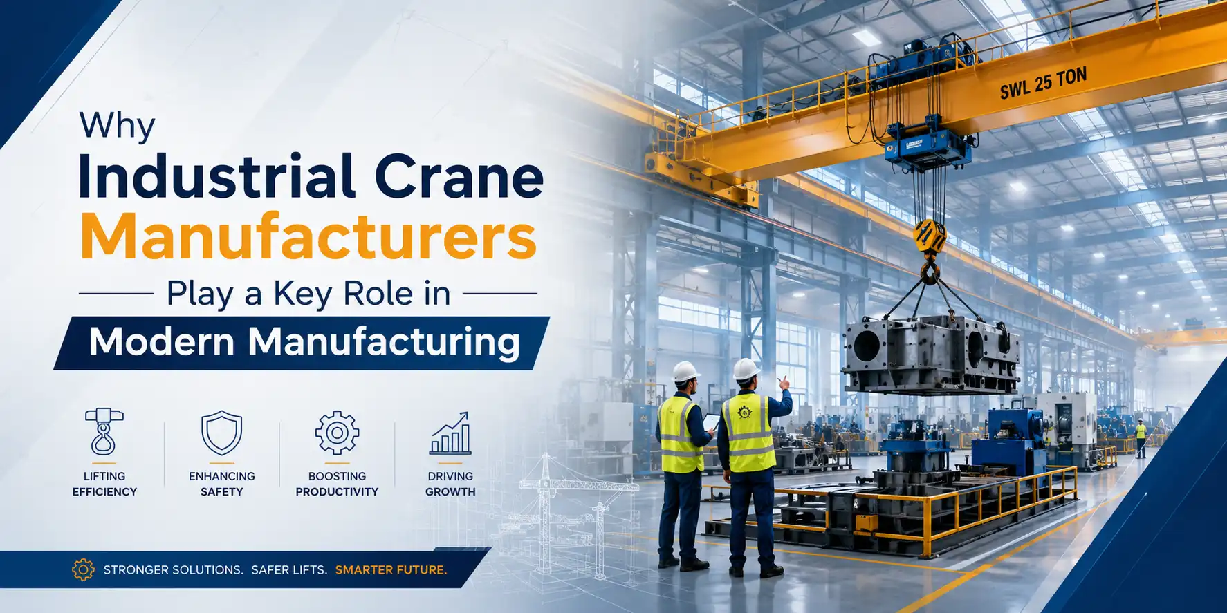 Why Industrial Crane Manufacturers Play a Key Role in Modern Manufacturing
