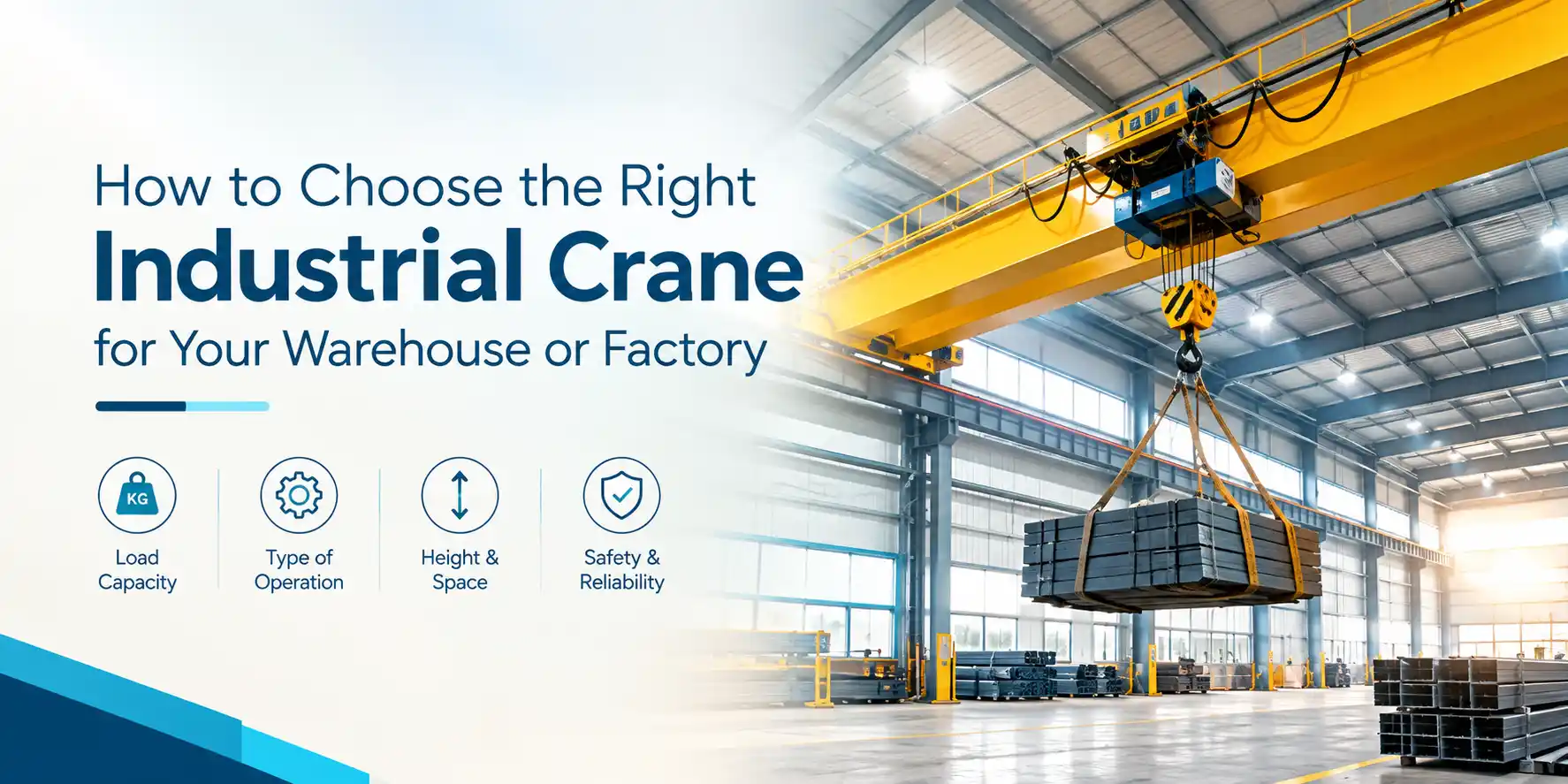 How to Choose the Right Industrial Crane for Your Warehouse or Factory