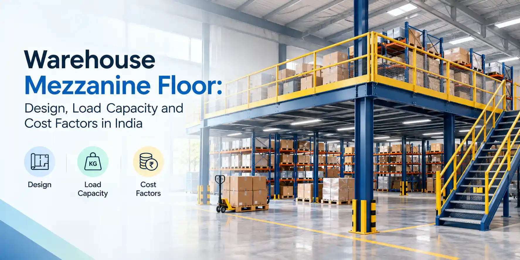 Warehouse Mezzanine Floor: Design, Load Capacity and Cost Factors in India